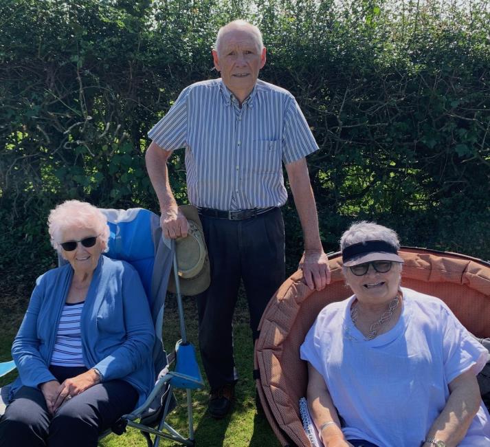 Sheila, John and Joyce